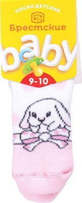 Шкарпетки дитячі Брестские Baby 3060 165 р.9-10 блідо-рожевий