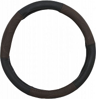 Чехол на руль Auto Assistance NR1405-L M черно-коричневый