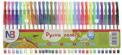 Набор ручек гелевых Nota Bene 30 шт. MP59870 