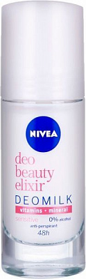 Дезодорант для жінок Nivea Mild бьюті еліксир Mild 40 мл