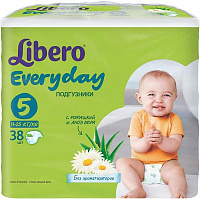 Підгузники Libero Everyday Natural Extra Large 11-25 кг 38 шт