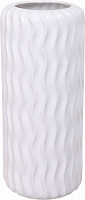 Ваза керамічна білий Тромсе 14,5х25,5 см