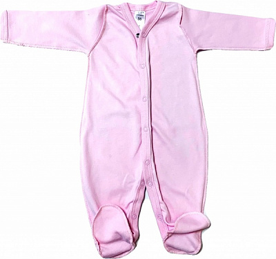 Комбинезон для девочек для девочки Bambinelli 4800000365026 р.56 розовый светлый Кмб300-3 