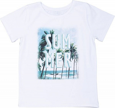 Футболка Фламінго р.140 білий 773-416