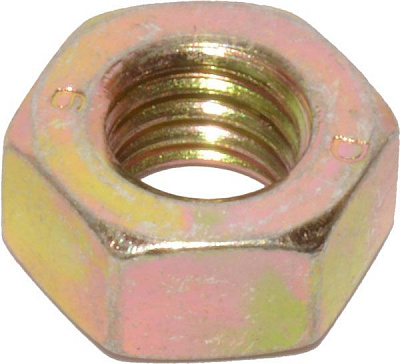 Гайка шестигранная М8 4 шт ЦЖ DIN 934