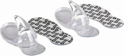 Комплект крючков прозрачных овальных