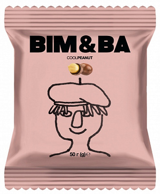 Драже Bim&Ba CoolPeanut Арахис в какао-порошке 50 г 