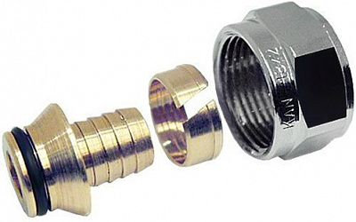 З'єднувач KAN конусний (з нікельованою гайкою) 16x2 G3/4