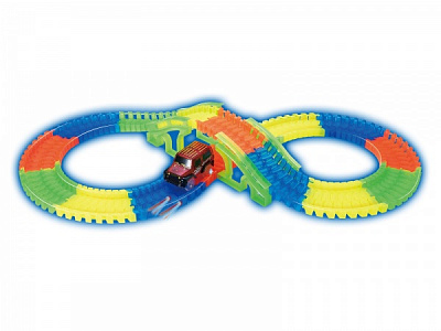 Игровой набор Maya Toys Машинка с гоночным треком 7203