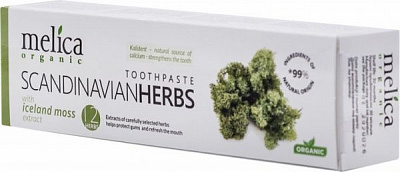 Зубная паста Melica Organic Лікувальні трави Скандинавії 100 мл