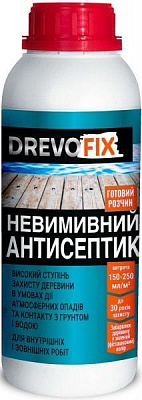 Антисептик DrevoFix незмивний готовий розчин зелений мат 1 л