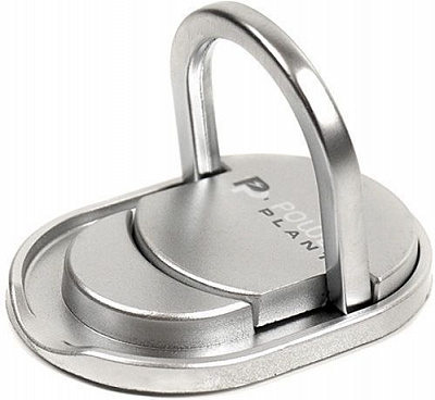 Тримач для смартфона PowerPlant срібний (CA910304)