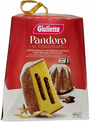 Кекс пасхальный DAL COLLE Giulietta Pandoro с шоколадом 500 г