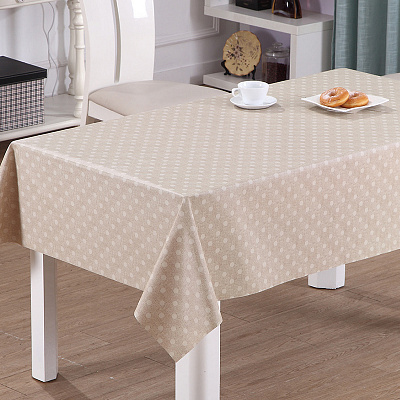 Скатертина Прованс PW94-R118-1-4 137x200 см бежевий Dariana