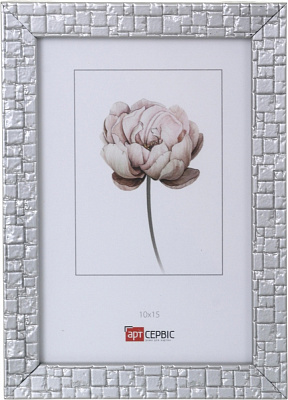 Рамка для фото Арт-Сервіс ЕА-01895 1 фото 10x15 см сріблястий