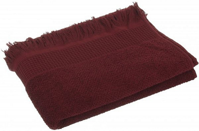 Рушник Комбі махровий 70x140 см вишневий Simi