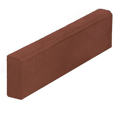 Бордюр тротуарний 1000x200x80 мм вишня