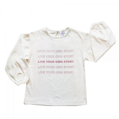 Світшот для дівчинки Colibri р.98 бежевий G4002