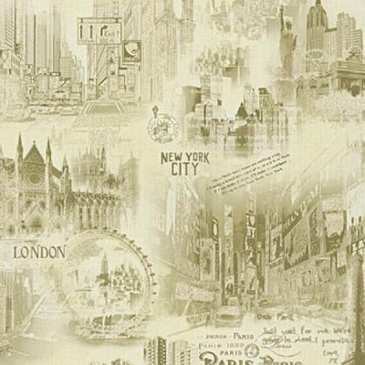 Обои дуплекс Славянские обои Gracia Сити 5166-04 0,53x10,05 м 