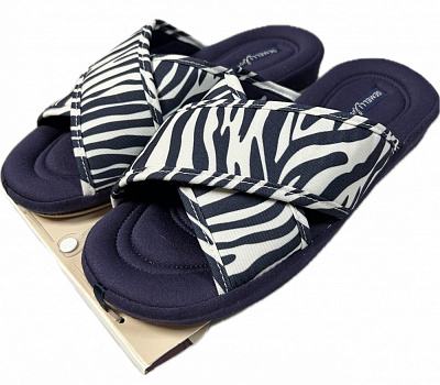 Тапки домашние Gemelli Волна р.38 синий