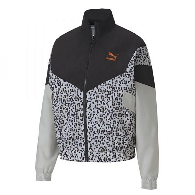 Джемпер Puma TFS Printed Track Jacket 59895701 р. L чорний