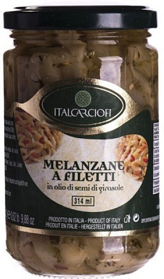 БаклажаныITALCARCIOFI в масле 314 мл