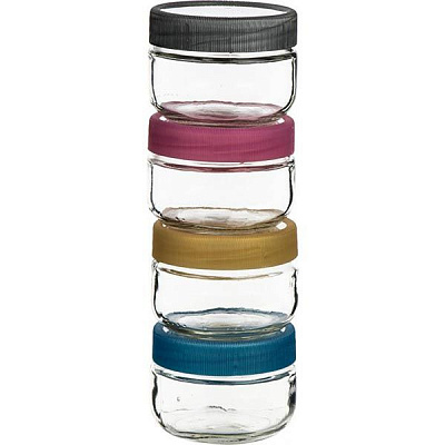 Набір баночок Quartet 4 шт