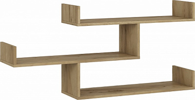 Полиця Грейд Остін 1194x550x252 мм дуб крафт золотий