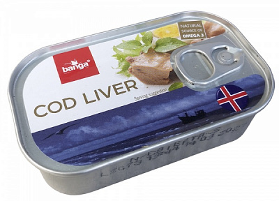 Печінка тріски BANGA натуральна 115 г