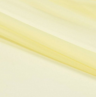 Ткань тюлевая ТК-Домашній текстиль ТОВ Вуаль однотонная, лимонно-желтый 300 см 
