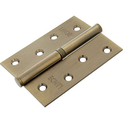 Петля съемная MVM H-100L 100x3,7x2,5 мм матовая бронза левая