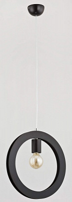 Подвес ALFA 60308 1x60 Вт E27 черный Slim 