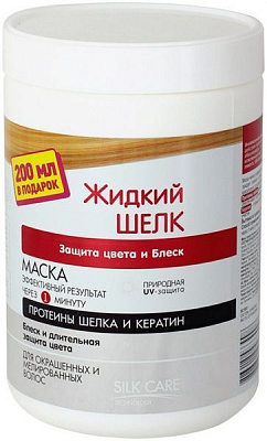Маска для волосся Dr. Sante Захист кольору та Блиск 1000 мл