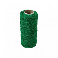 Шнур Радосвіт полипропиленовый плетеная 1,2 мм 80 м зеленый