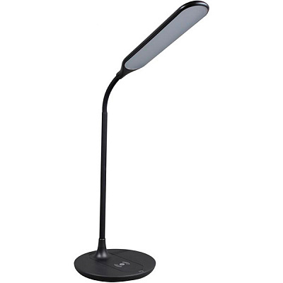 Настольная лампа офисная Светкомплект LED TB 011 X-Charge 6 Вт черная