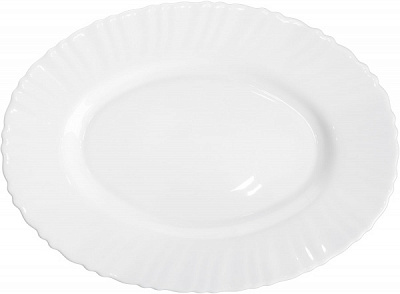 Блюдо овальное wave rim 25х20 см UP! (Underprice) 