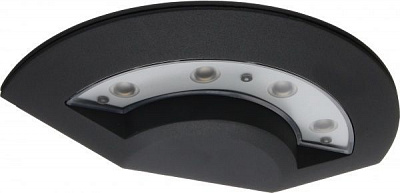 Подсветка для фасадов и ступенек LAMPERIA черный VITO 