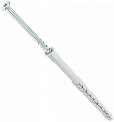 Дюбель рамный с универсальным шурупом 8x100 мм Friulsider