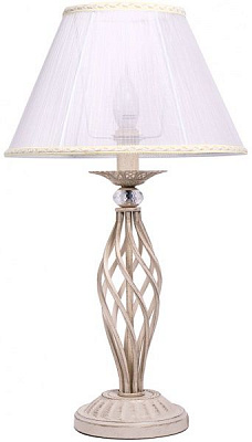 Настольная лампа Altalusse 1x40 Вт E14 кремовый/белый INL-6121T-01 Ivory white 