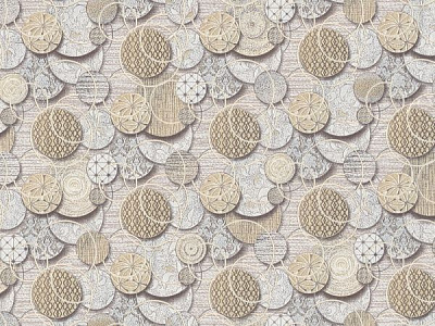 Виниловые на флизелиновой основе Славянские обои V.I.P Class Диско 3694-01 1,06x10,05 м