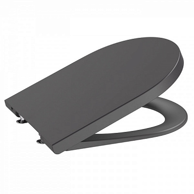 Сиденье для унитаза ROCA Inpira Round Soft-Close A80152264B оникс