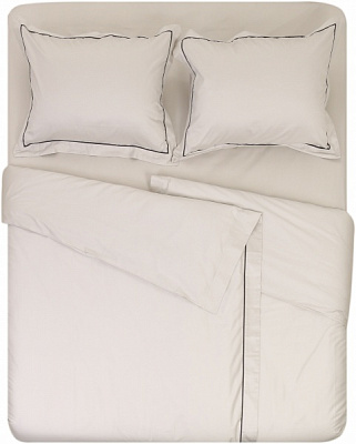 Комплект постільної білизни Solid сімейний білий La Nuit