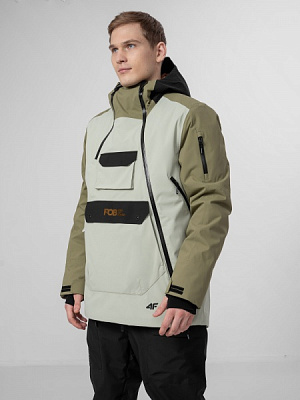 Анорак 4F SNOWBOARD JACKET KUMS002 H4Z22-KUMS002-44S р.XL оливковий