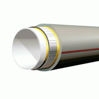 Труба поліпропіленова Water House PPR-AL-PPR 20х3 мм 4 м