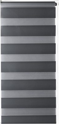 Ролета день-ночь Vivendi B135 серая 39x160 см