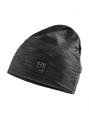 Шапка Craft Microfleece Ponytail Hat 1907911-998000 OS чорний меланж