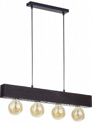 Люстра підвісна TK Lighting Artwood 2668 4x60 Вт E27 венге 2668
