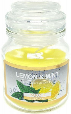 Свеча в стакане Лимон-мята Pako-If