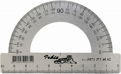 Транспортир металлический Irbis