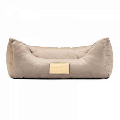 Лежак Природа Molly №1 52x40x17 см песочный